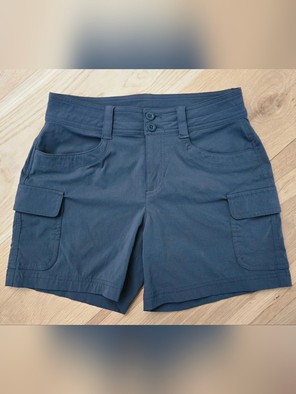 Eddie Bauer Gray Women's Cargo Shorts